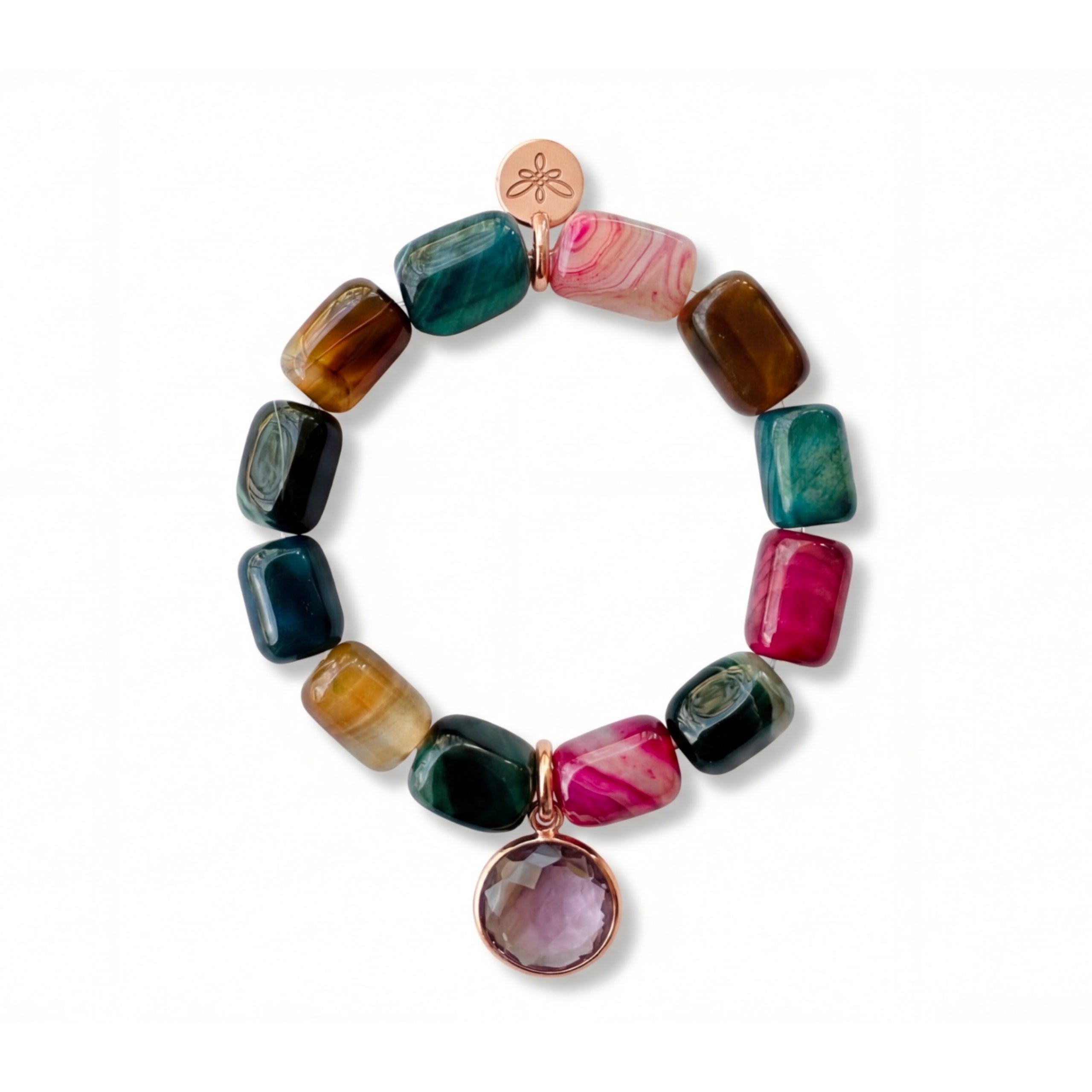 ADÈLE roségold, Plumquarz