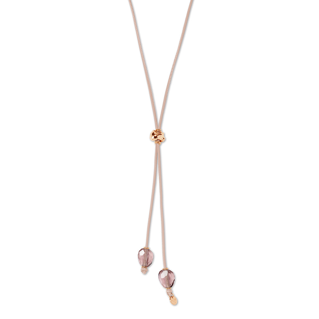 LASSO Necklace powder, roségold