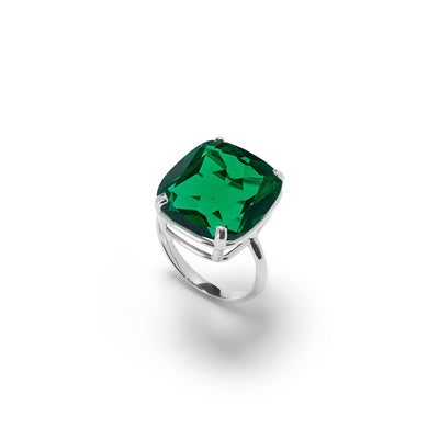 Ring LIVIA Emerald Quarz