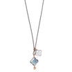 RENA Necklace grey, roségold