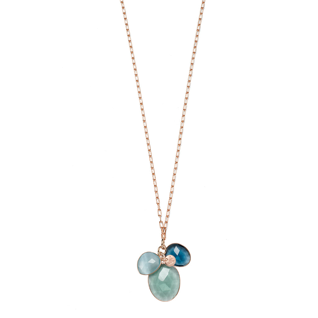 MAE Necklace blue