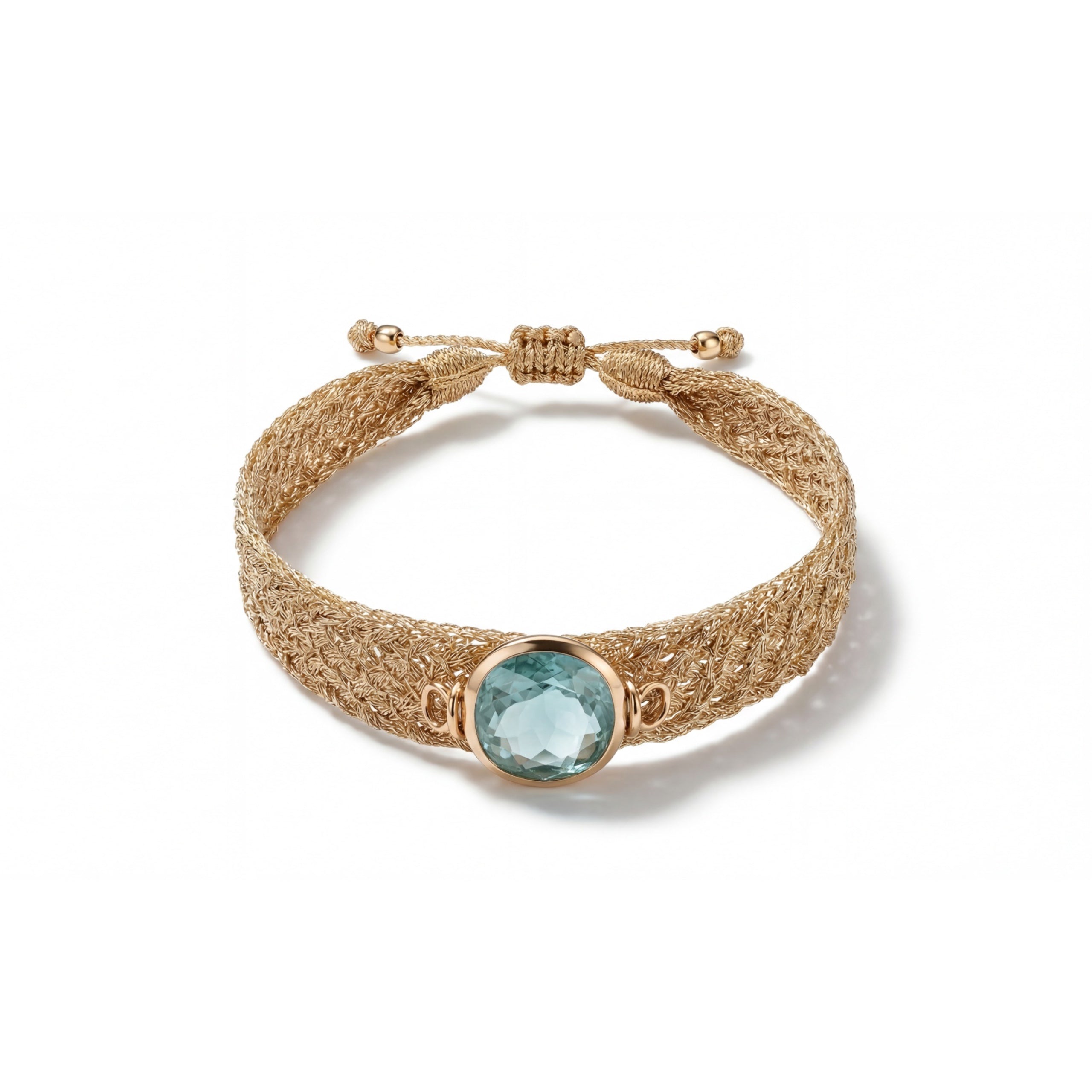 SAVA Aquamarin Quarz, roségold