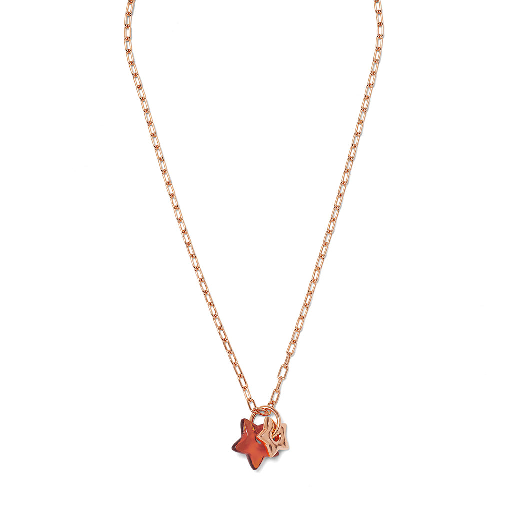 TANIA roségold, Cognac Quarz