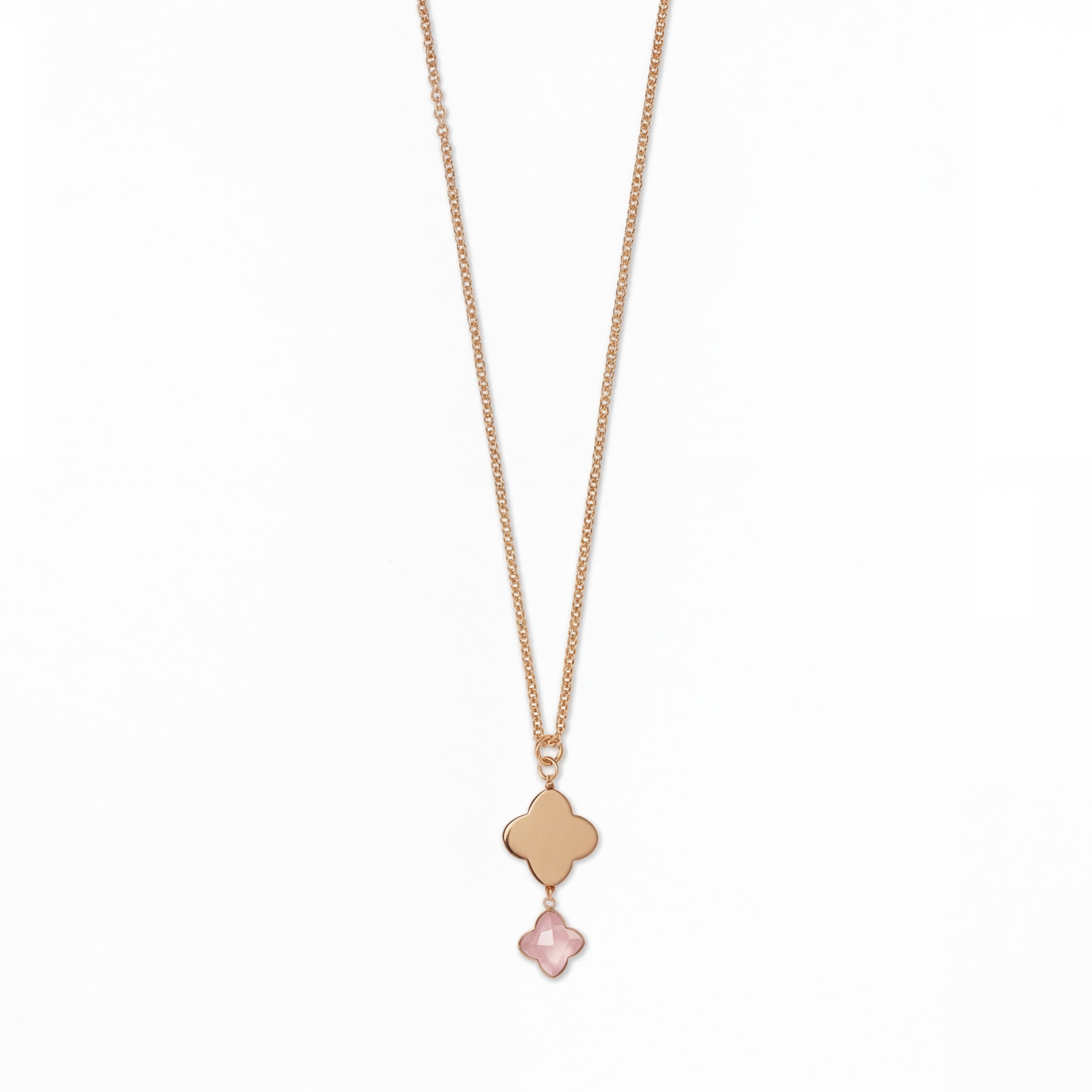 TOJA Necklace roségold, Rosenquarz COMING SOON