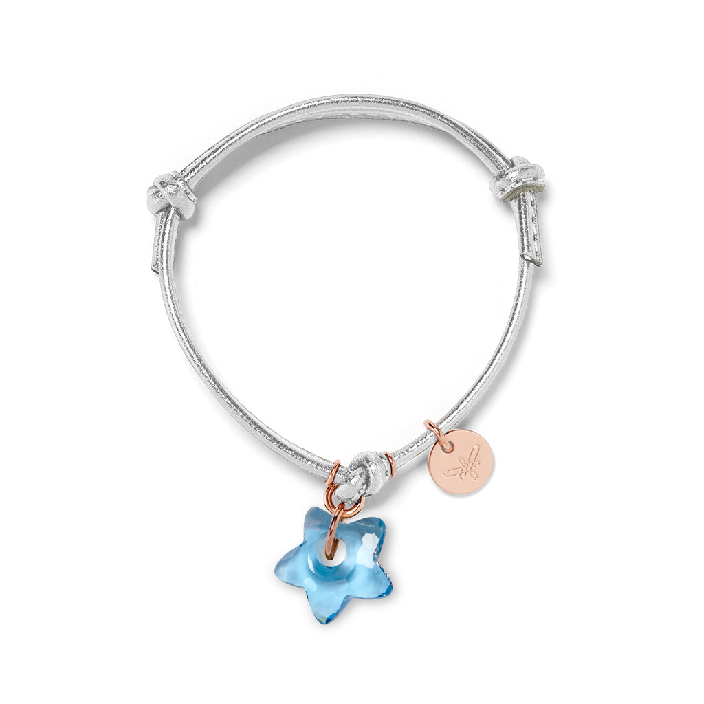 BOHO Bracelet Skyblue Quarz