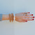 Ring FAYE Weisser Chalcedon