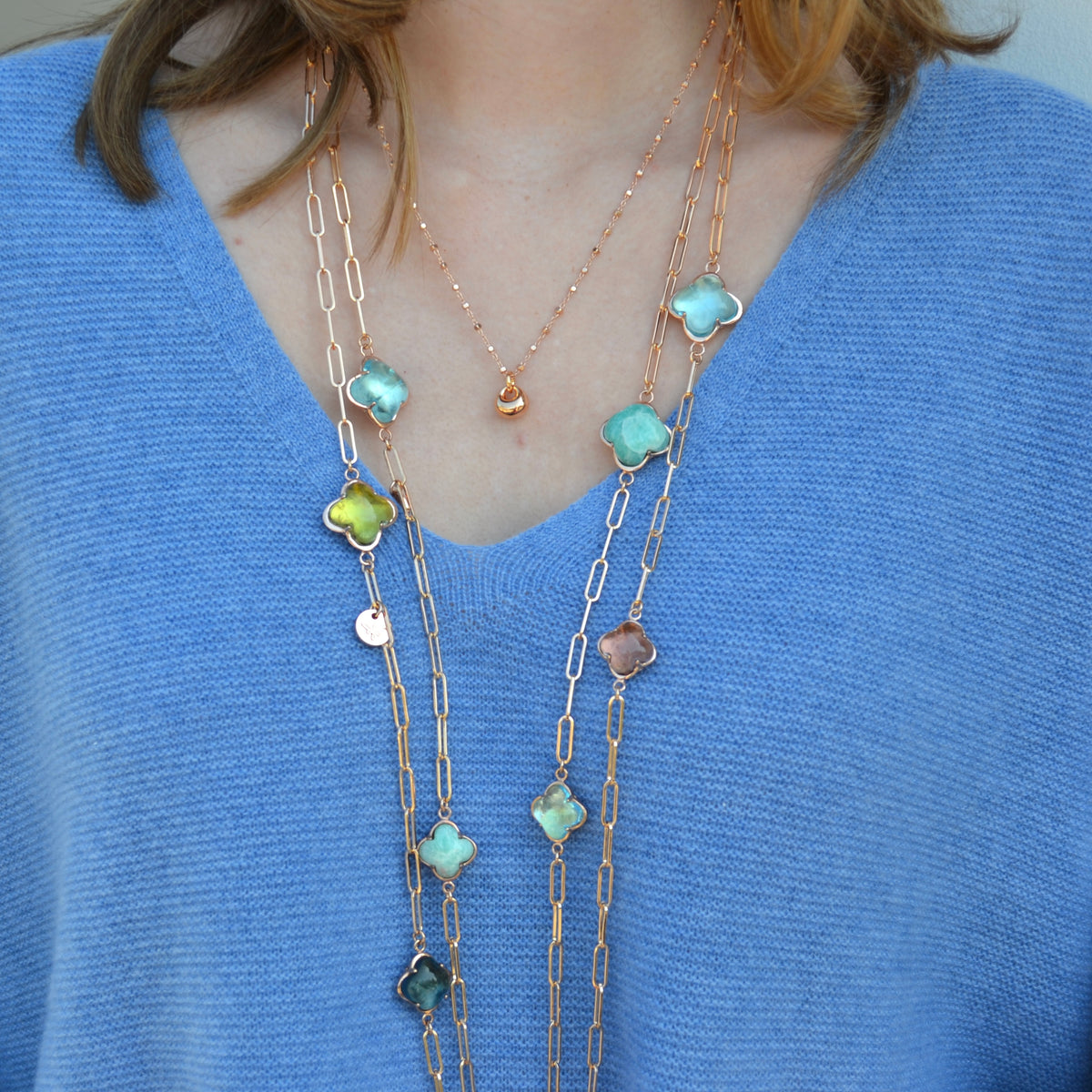 ESTELLE CLEIA Necklace roségold, multi