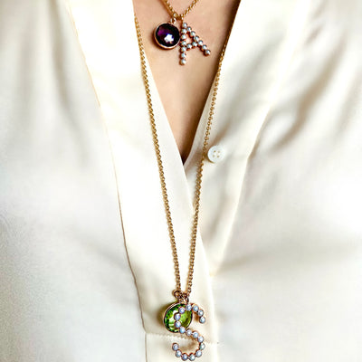 SENTA long Necklace & Dein persönlicher Lieblingsstein