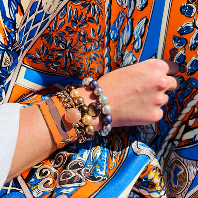 MIU Bracelet roségold, blue