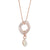 JANE Necklace roségold, pearl