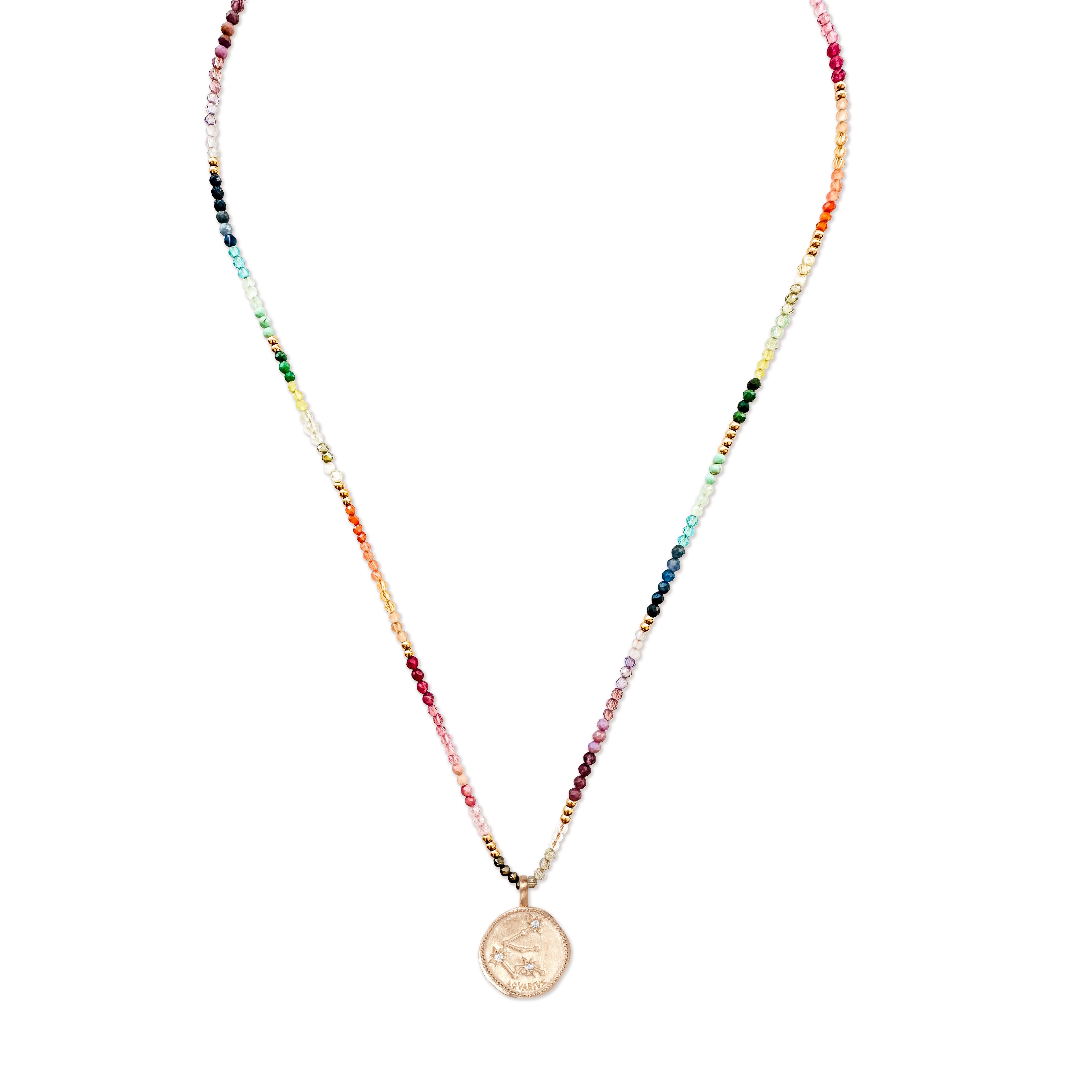 ZODIAC Rainbow Necklace WASSERMANN (24.10.-22.11.)