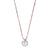 BELIEVE Necklace LOVE, Erdbeerquarz