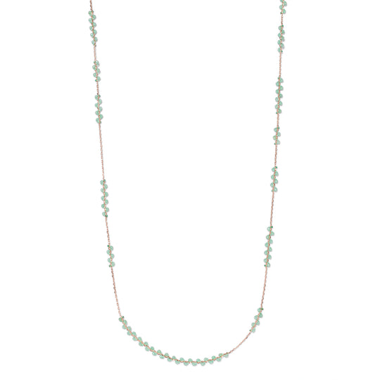PIA Long Necklace Aventurin