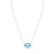 SAYA Necklace, Aquamarin Quarz