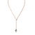 YANA Necklace Grey Quarz