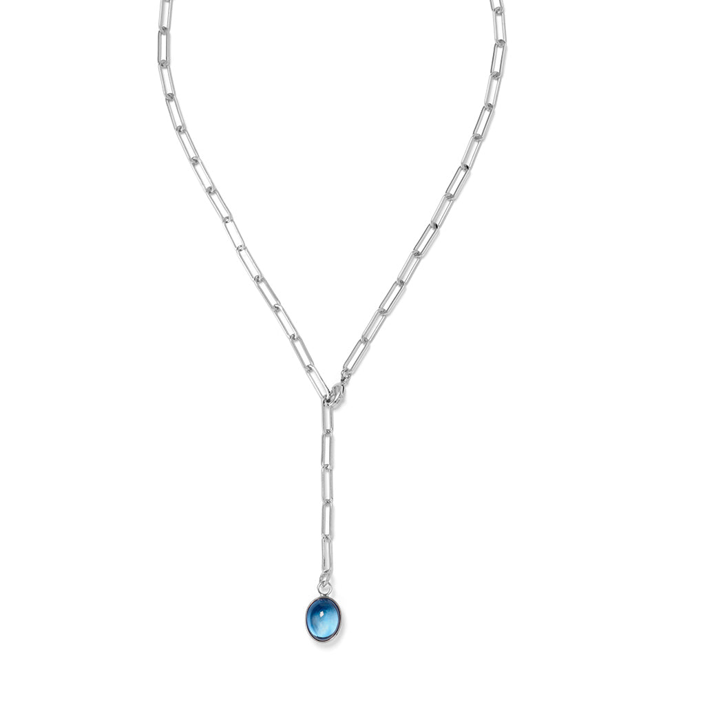 YANA Necklace Skyblue Quarz